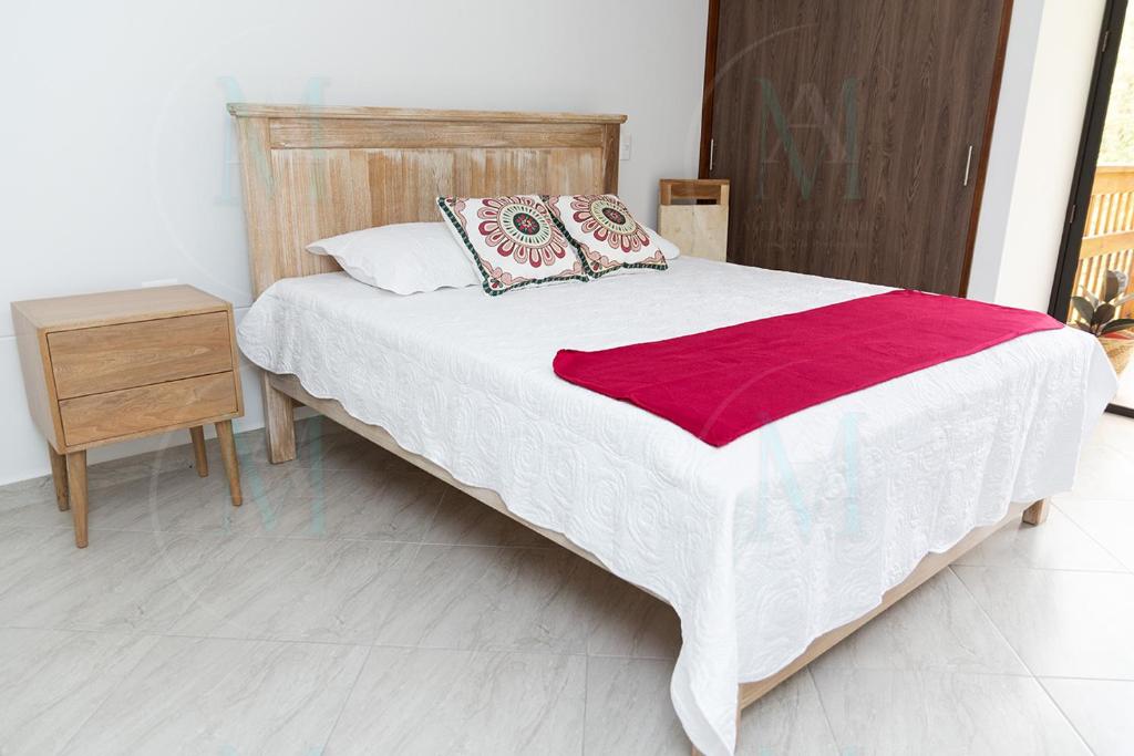 Postel nebo postele na pokoji v ubytování La Casa de Ana 2