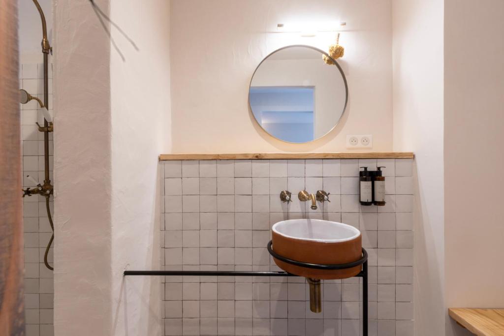 Koupelna v ubytování VILLA FLAKA Boutique Hôtel Confidentiel et Convivial