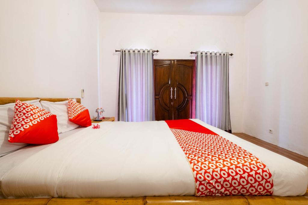 Postel nebo postele na pokoji v ubytování Maringo cottage