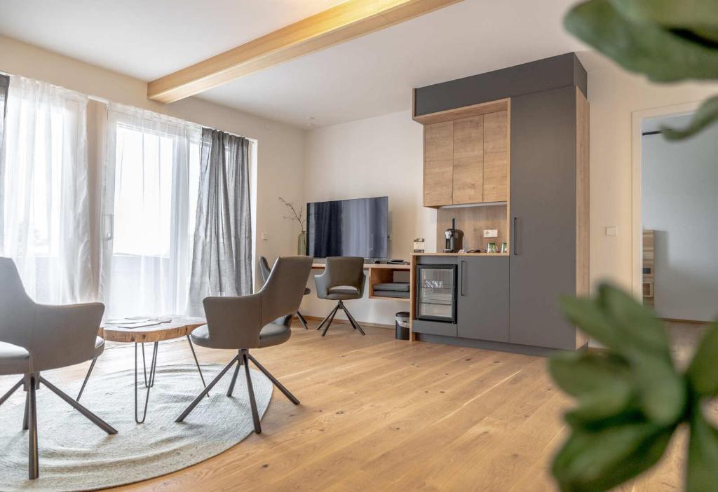 Kuchyň nebo kuchyňský kout v ubytování Hotel Ottenstein - Das Wohlfühlhotel