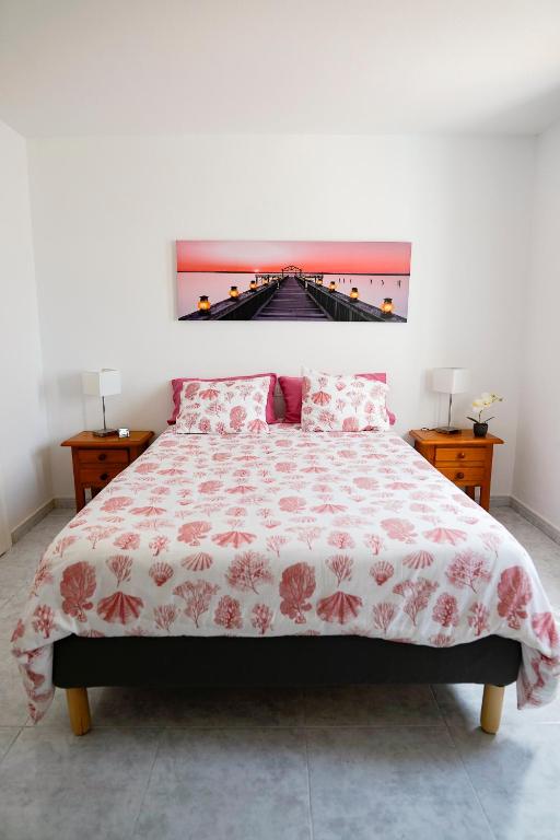 Posteľ alebo postele v izbe v ubytovaní Apartamento Marineda
