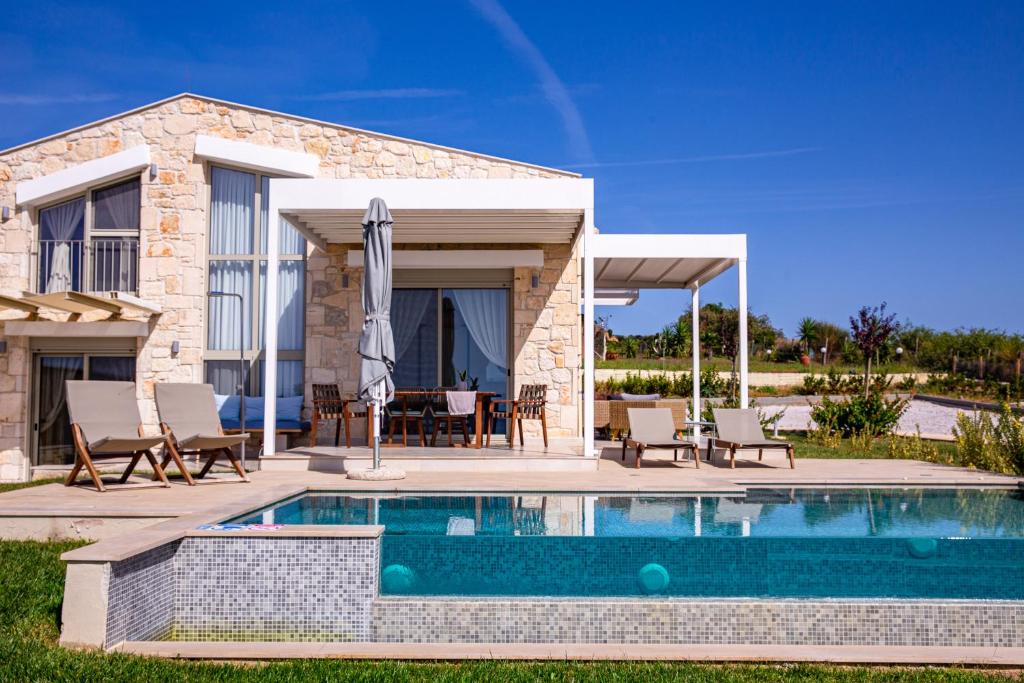 Bazén v ubytovaní ArtHill eco villas alebo v jeho blízkosti