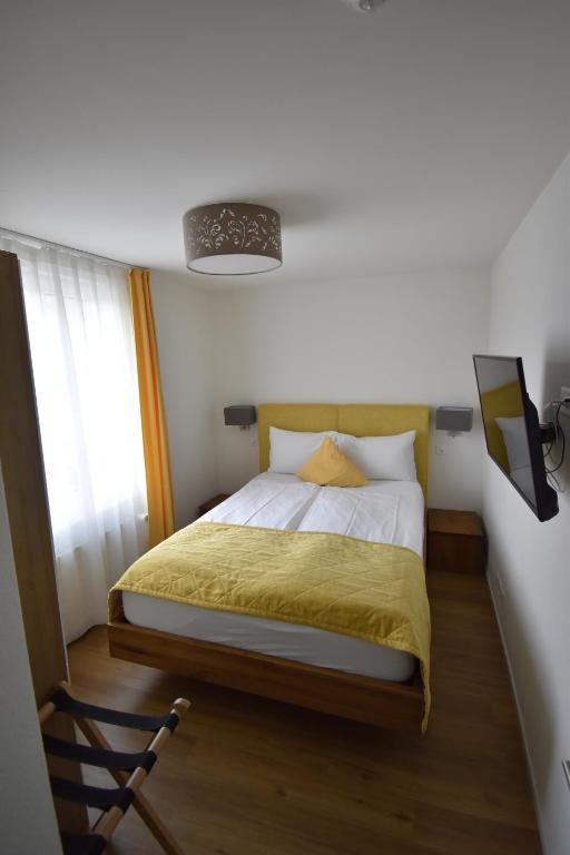 Posteľ alebo postele v izbe v ubytovaní Hotel & Restaurant Hasenstrick