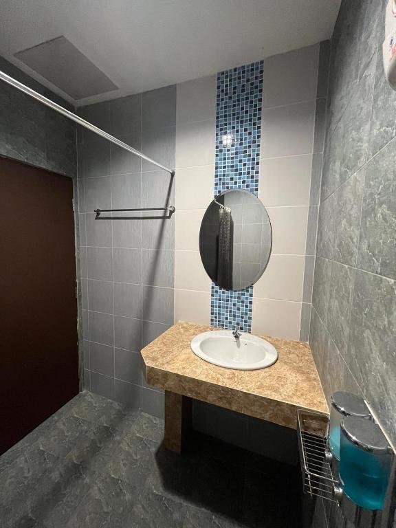 Koupelna v ubytování Khaolak inn