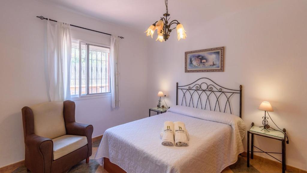 Posteľ alebo postele v izbe v ubytovaní Villa Avimar Torrox by Ruralidays