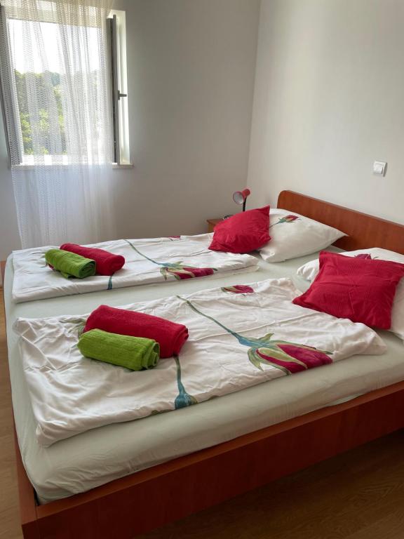 Postel nebo postele na pokoji v ubytování Villa Sea Dream Koločep