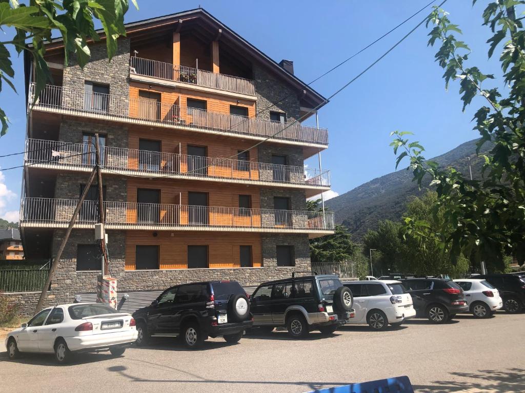 Nespecifikovaný výhled na hory nebo výhled na hory při pohledu z apartmánu