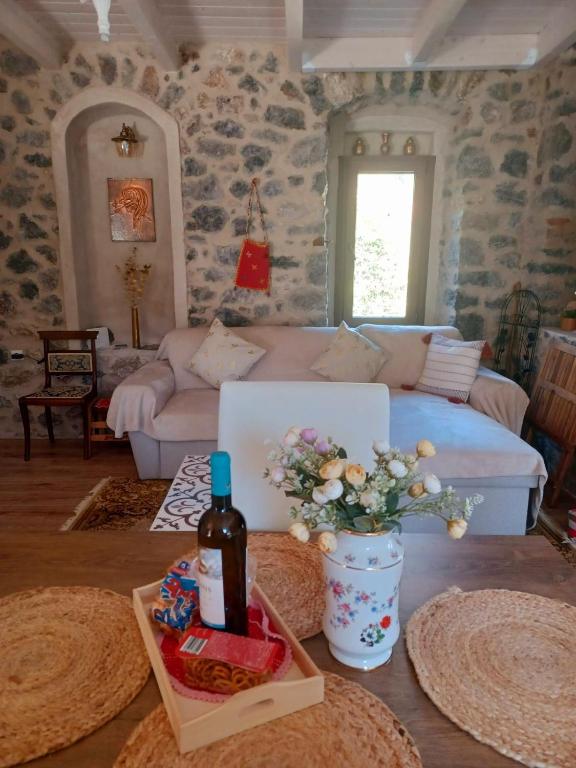 Posezení v ubytování Rodanthe's Guest House
