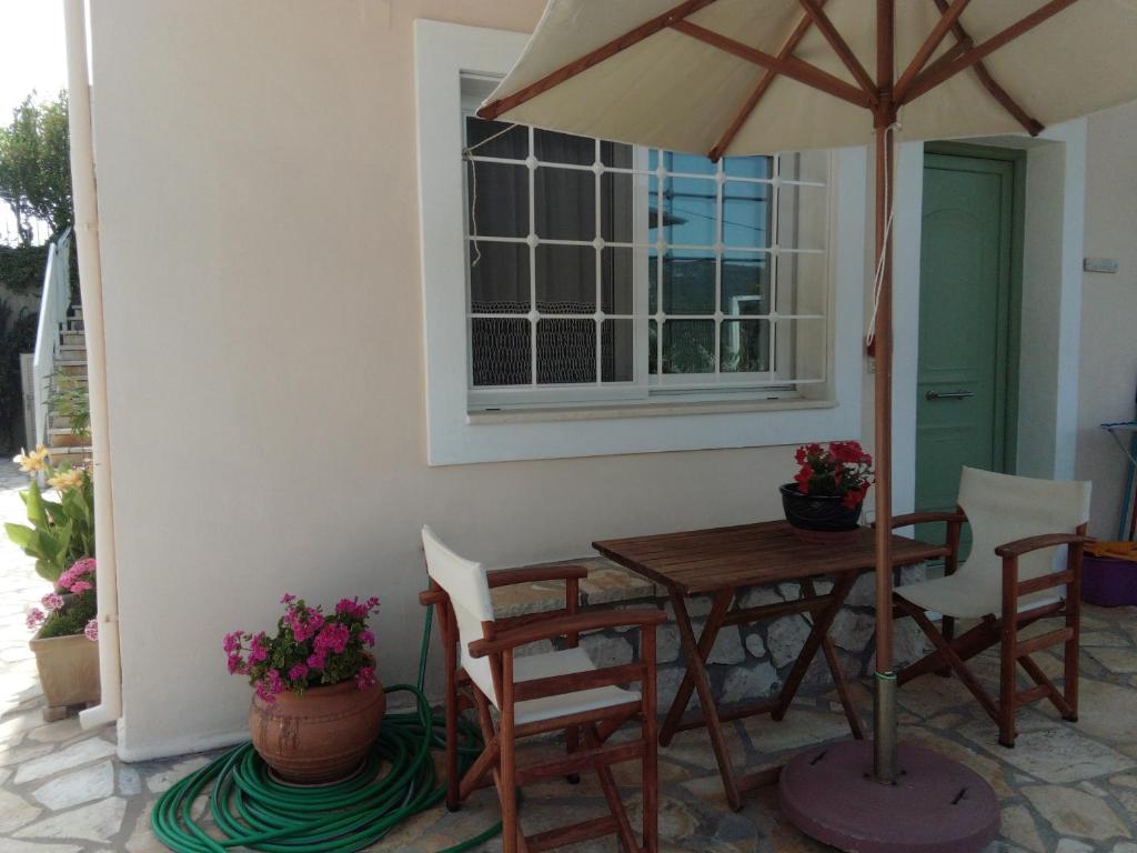 Balkon lub taras w obiekcie Deep Blue