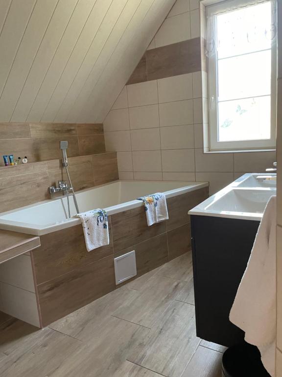 Baðherbergi á Veselka