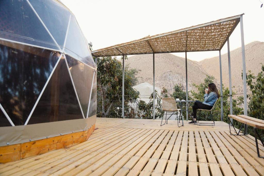 Milodge Elqui Domos - Habitación Doble Con Vista Al Jardín