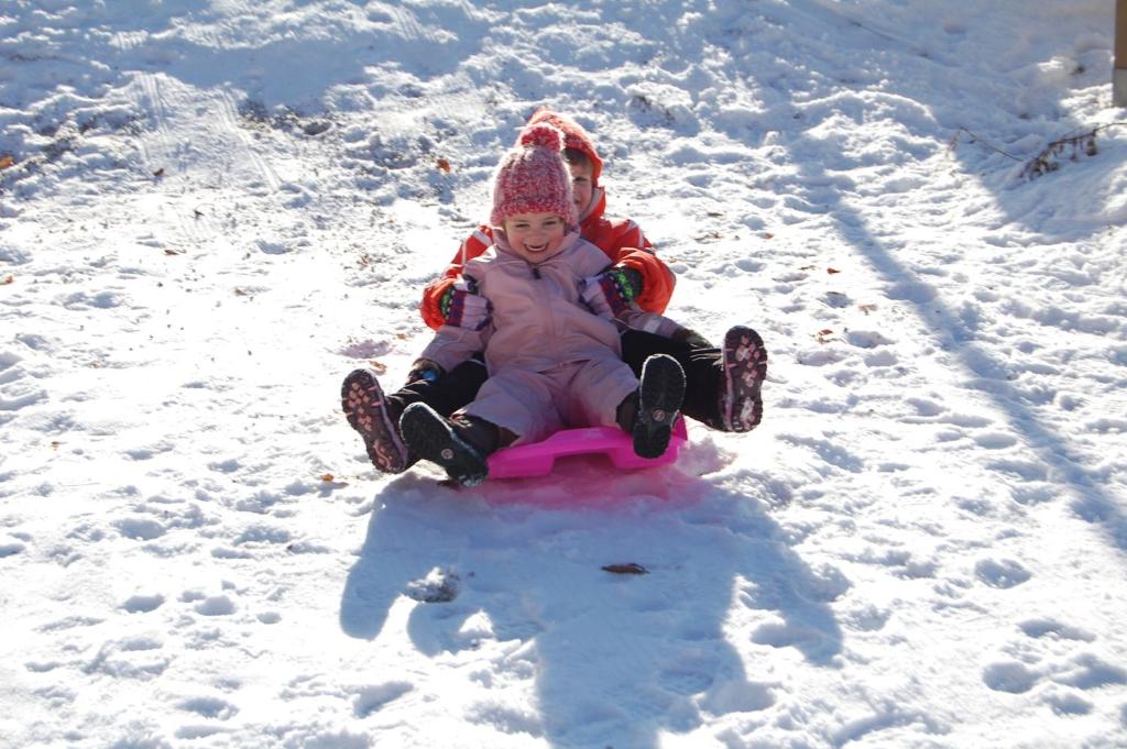 Appartements am Edthof v zimě