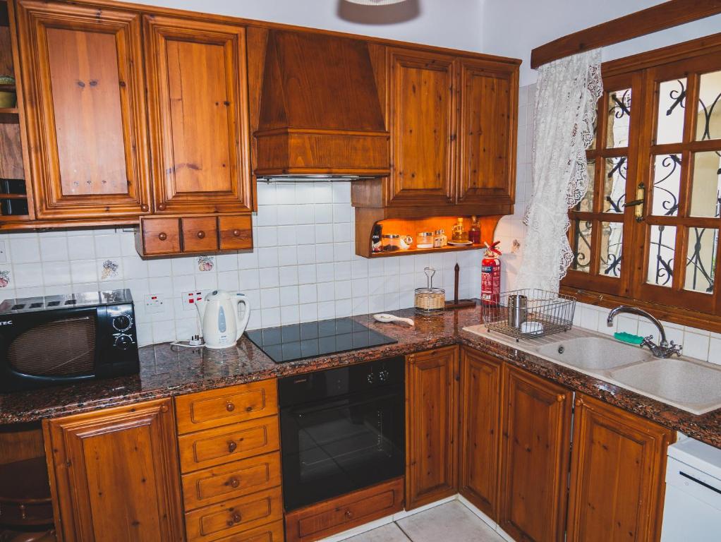 Kuchyň nebo kuchyňský kout v ubytování Revecca House