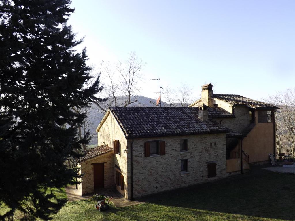 Budova, kde se bed and breakfast nachází