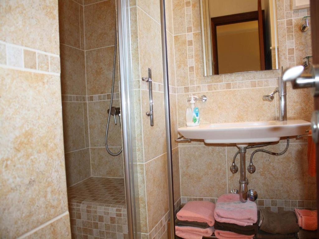 Koupelna v ubytování Sa Rapita Es-Trenc Ferienhäuser