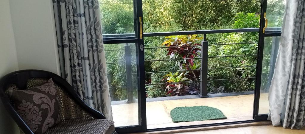 Zahrada ubytování Manidi Villa