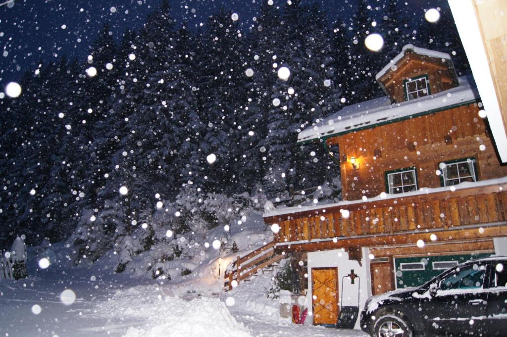 Chalet Steiermark v zimě
