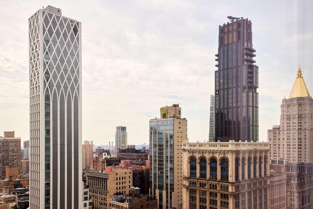 Nespecifikovaný výhled na destinaci New York nebo výhled na město při pohledu z hotelu