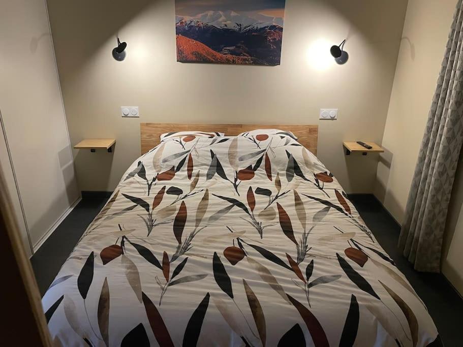 Posteľ alebo postele v izbe v ubytovaní Magnifique appartement T3 tout confort