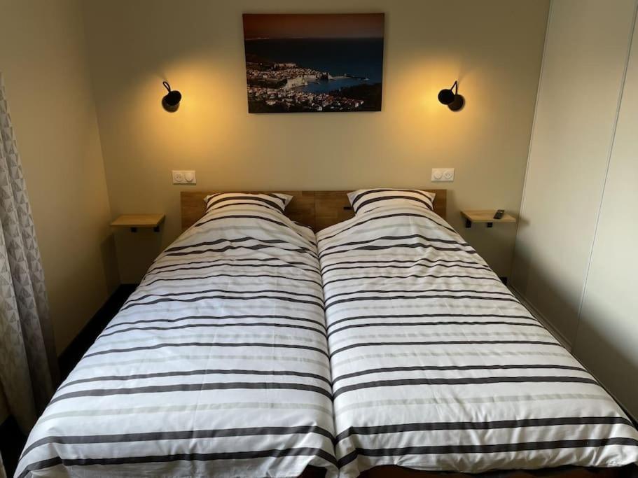 Posteľ alebo postele v izbe v ubytovaní Magnifique appartement T3 tout confort