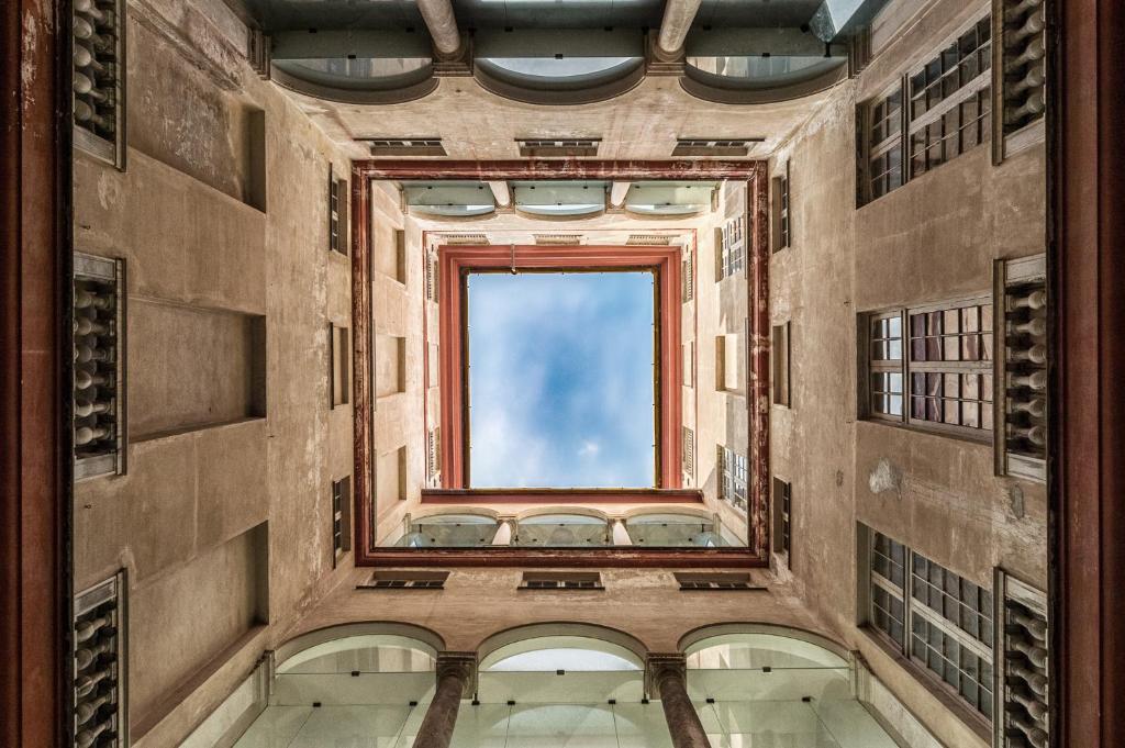 Koupelna v ubytování Hotel Astoria