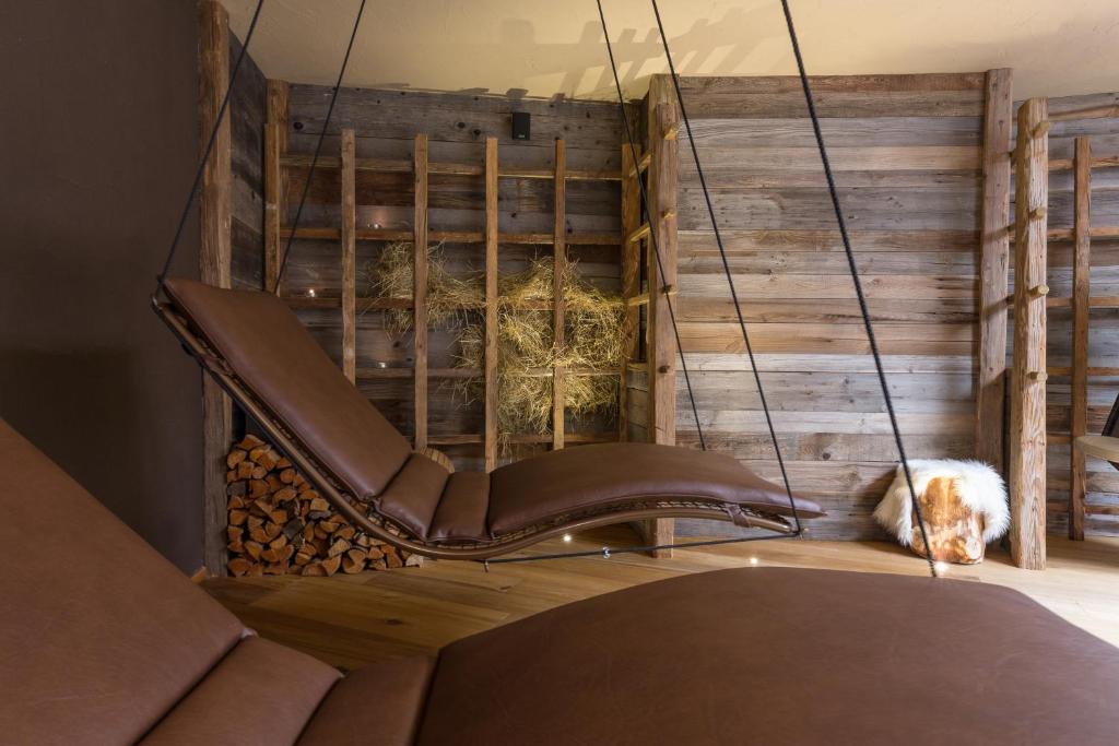 Posedenie v ubytovaní Romantik Hotel Santer