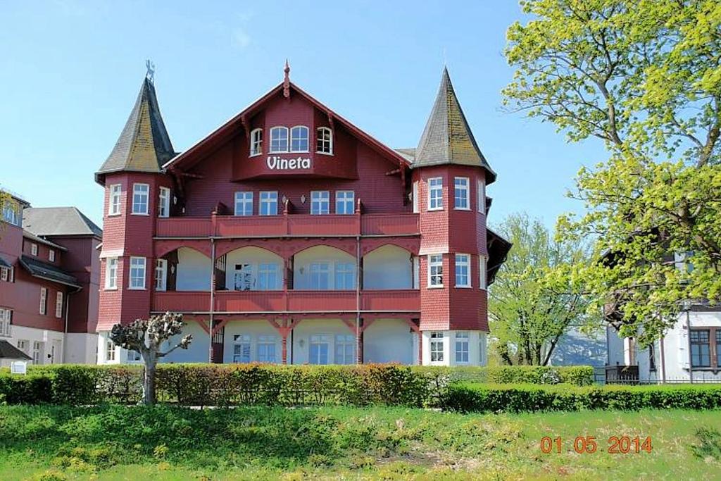 Budova, kde se apartmán nachází