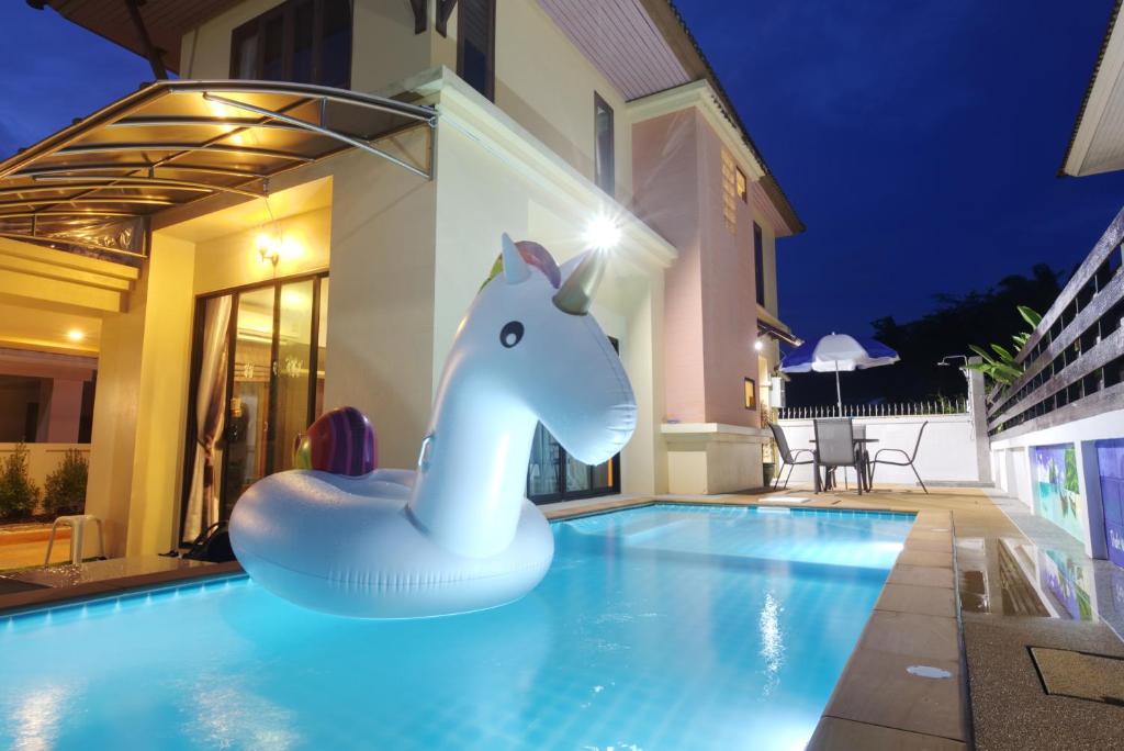 Πισίνα στο ή κοντά στο Sea eagle pool villa