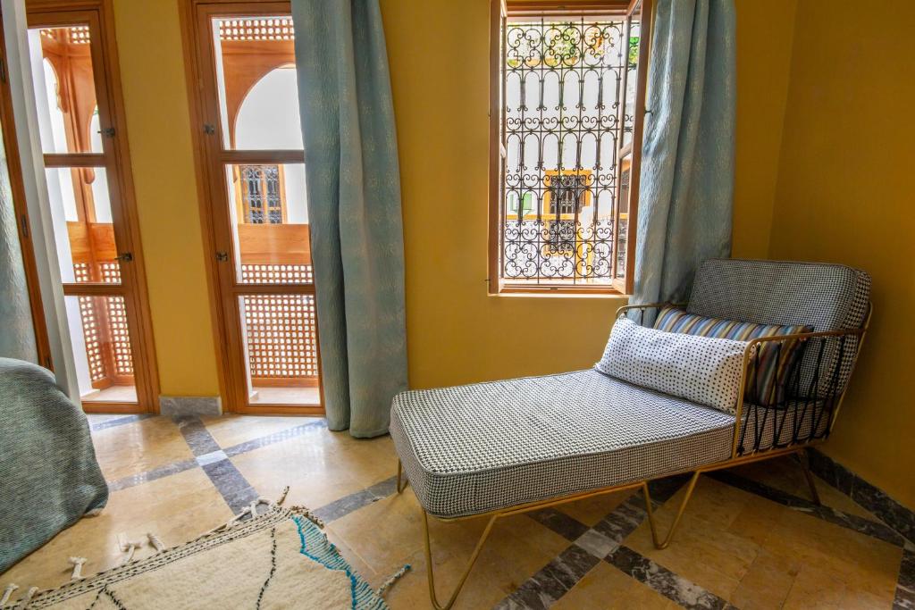 Postel nebo postele na pokoji v ubytování Riad SofYan & Spa