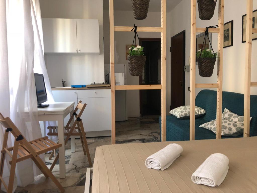 A seating area at Appartamento Martini 33