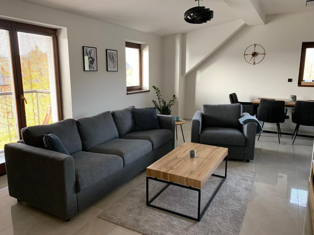 Posezení v ubytování Apartmán v Krkonoších - Černý Důl