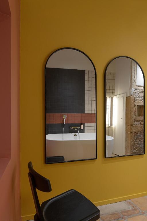 Koupelna v ubytování MiHotel Saint Jean