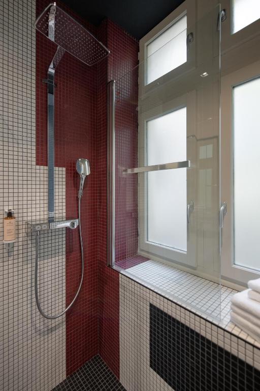 Koupelna v ubytování MiHotel Saint Jean