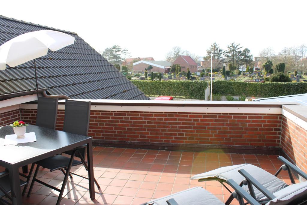 Balkón nebo terasa v ubytování Gästehaus Sophie Randa