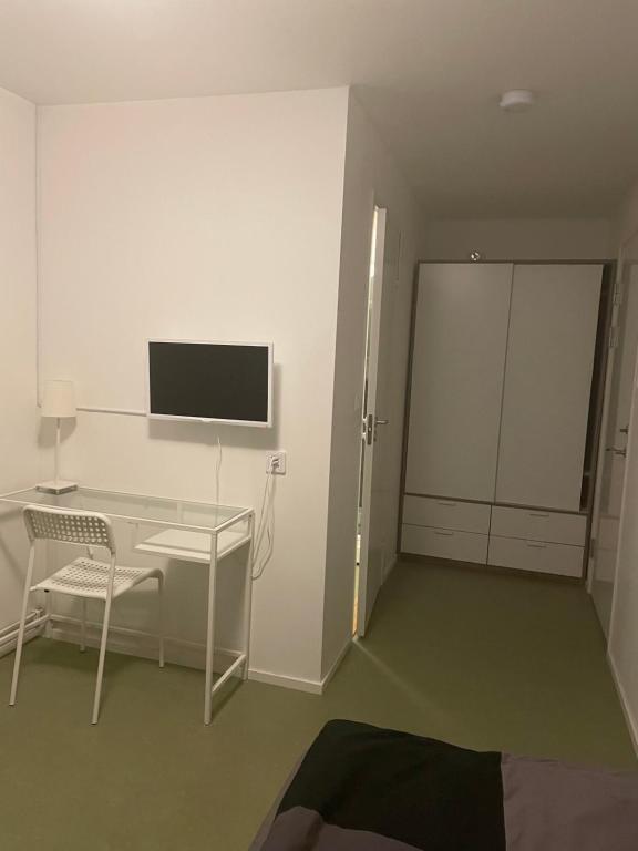 TV a/nebo společenská místnost v ubytování Hotell Silverborgen