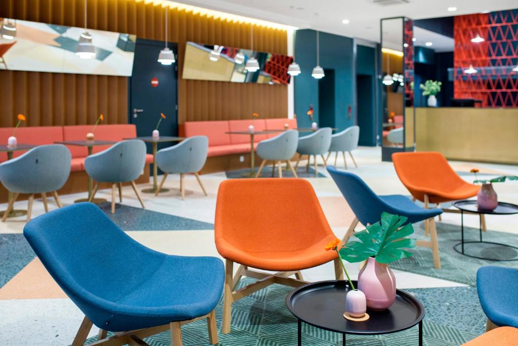 Posezení v ubytování Hotel Altus Poznań Old Town - Destigo Hotels