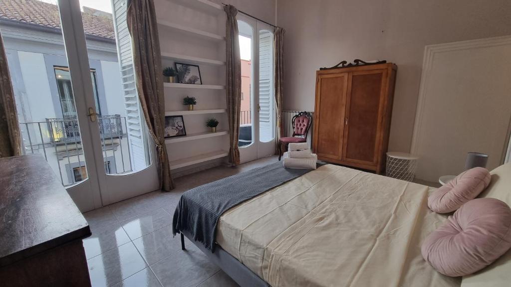Posteľ alebo postele v izbe v ubytovaní CAROLINA'S HOME