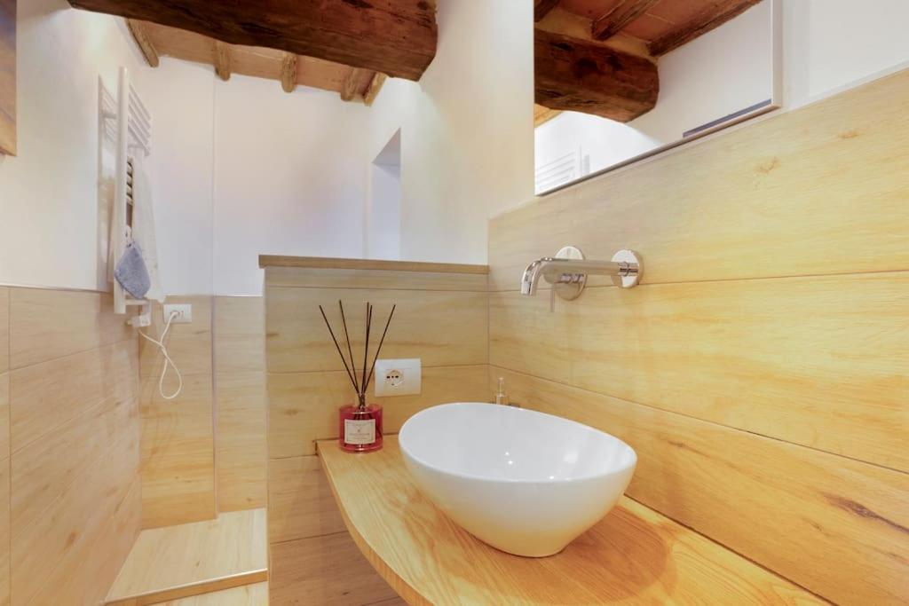 A bathroom at Tower House with emotional shower