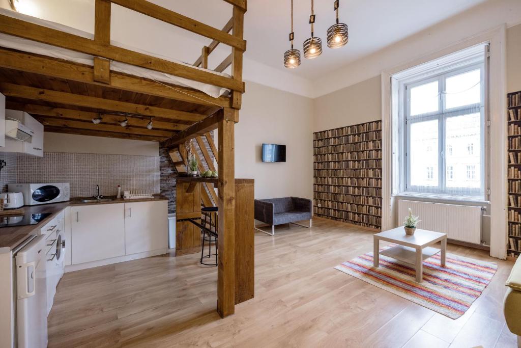 Posedenie v ubytovaní Andrássy 53 2bedroom Center Apartment