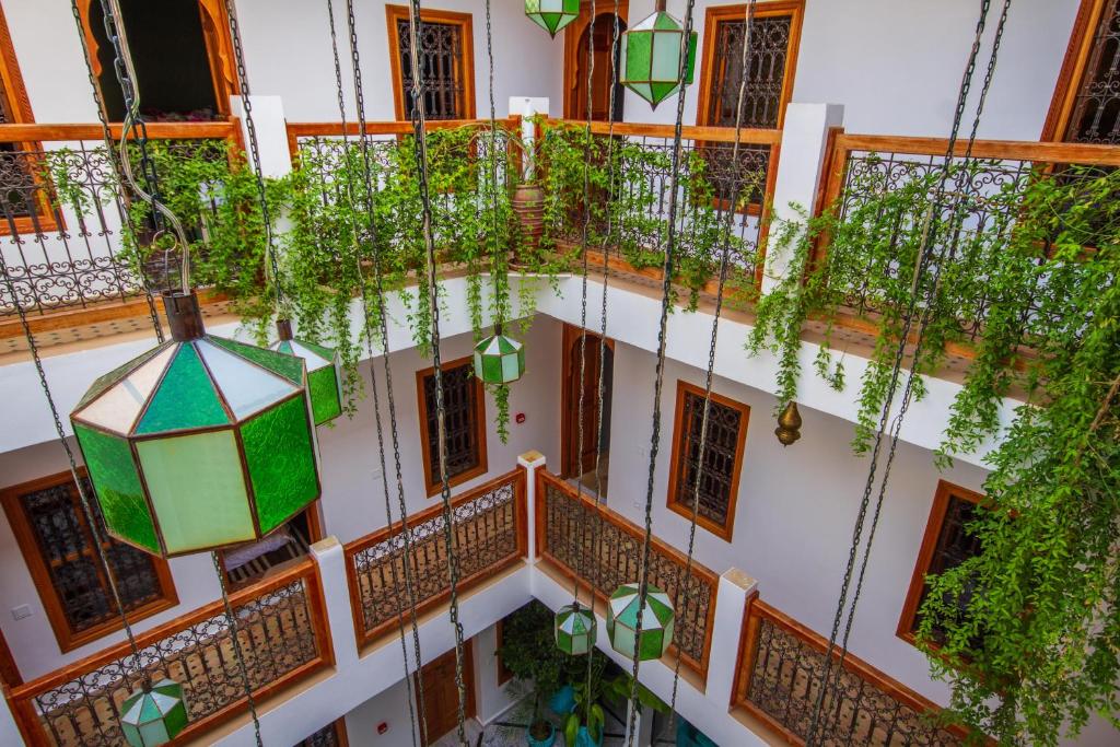 Balkón nebo terasa v ubytování Riad SofYan & Spa