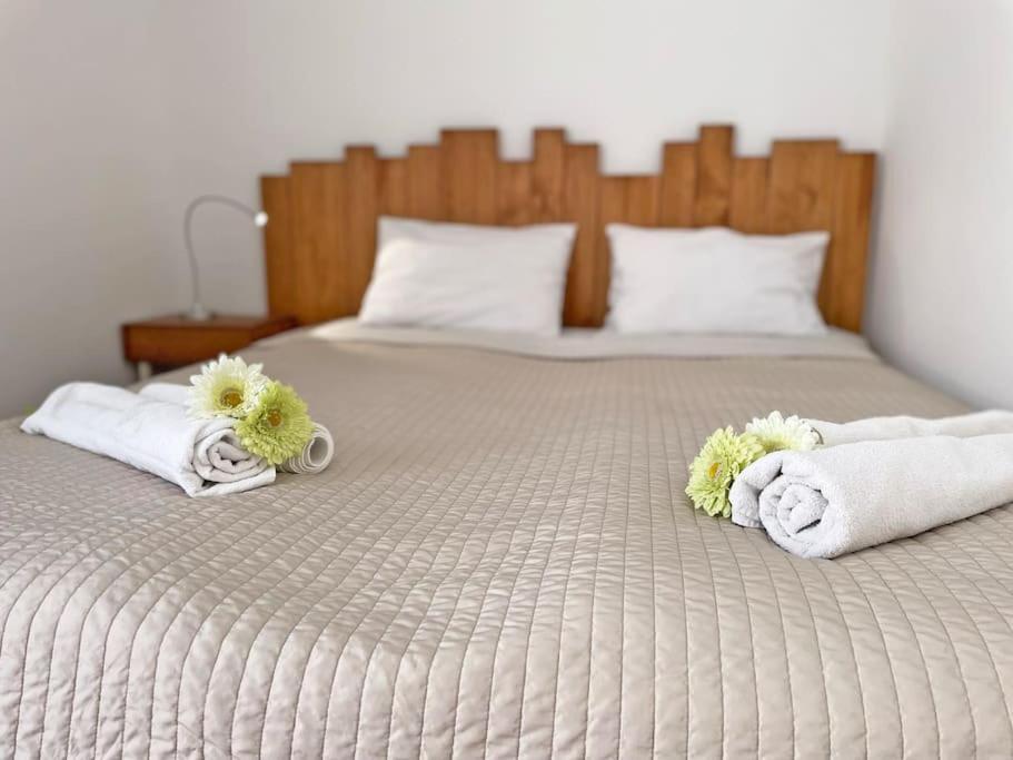 A bed or beds in a room at Buda Castle Toldy Apartment