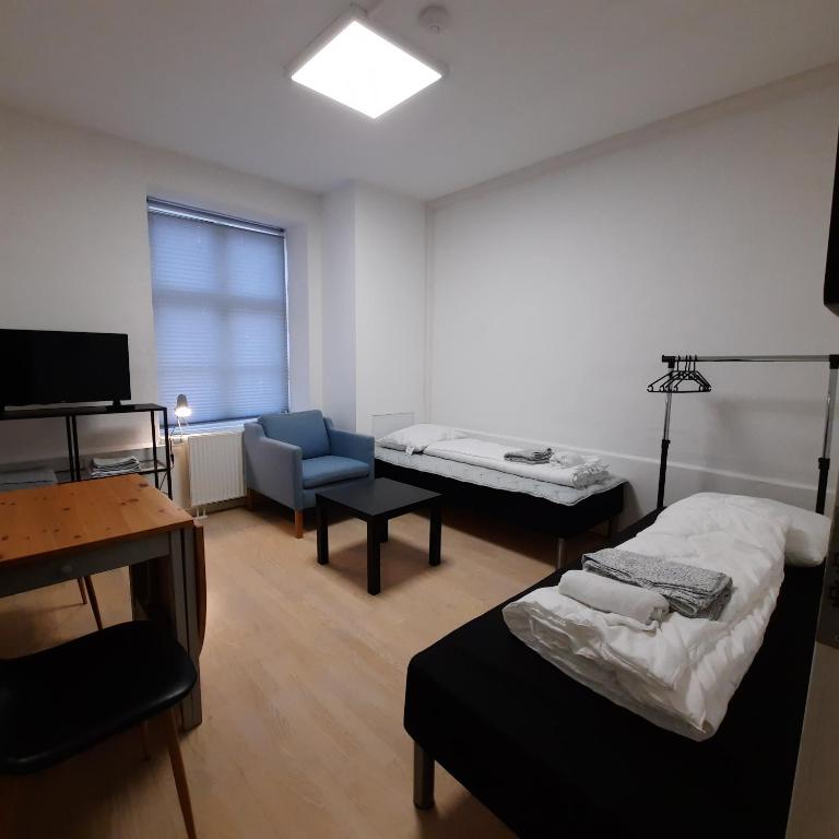 TV a/nebo společenská místnost v ubytování 1- Bed Private room in apartment
