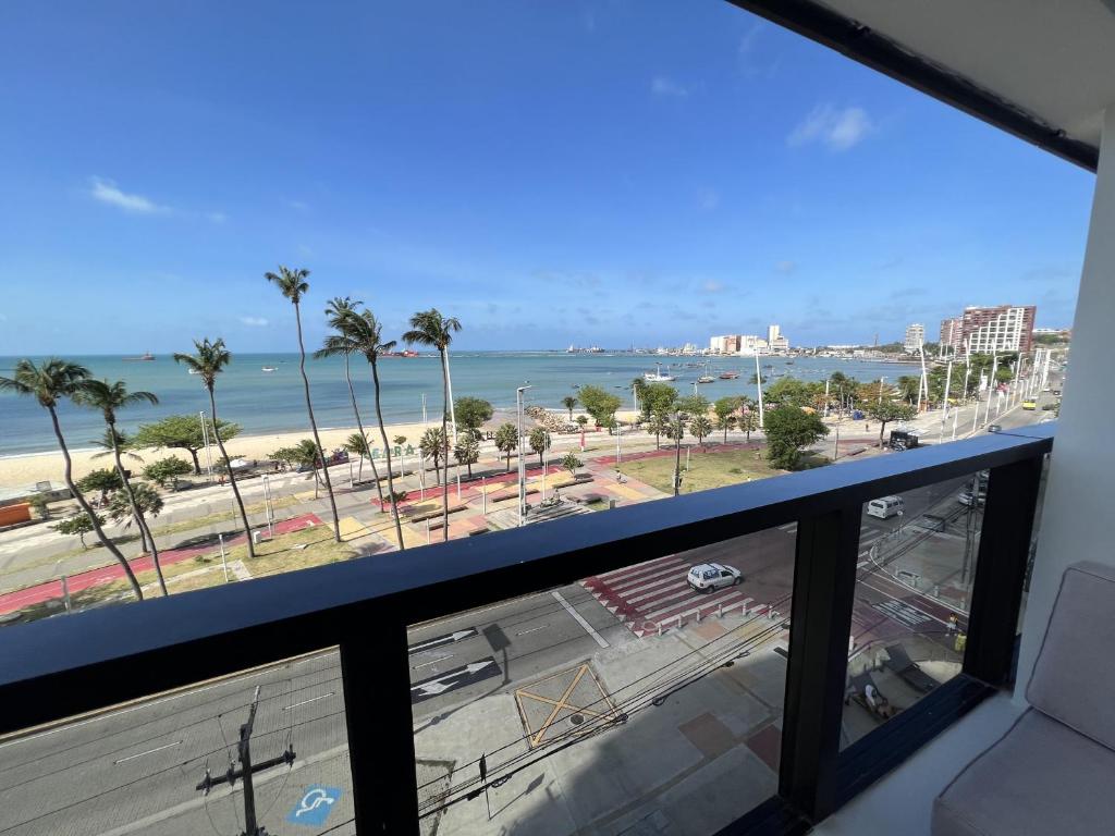 Particular Iracema Residence - 305-阳台和海景平坦