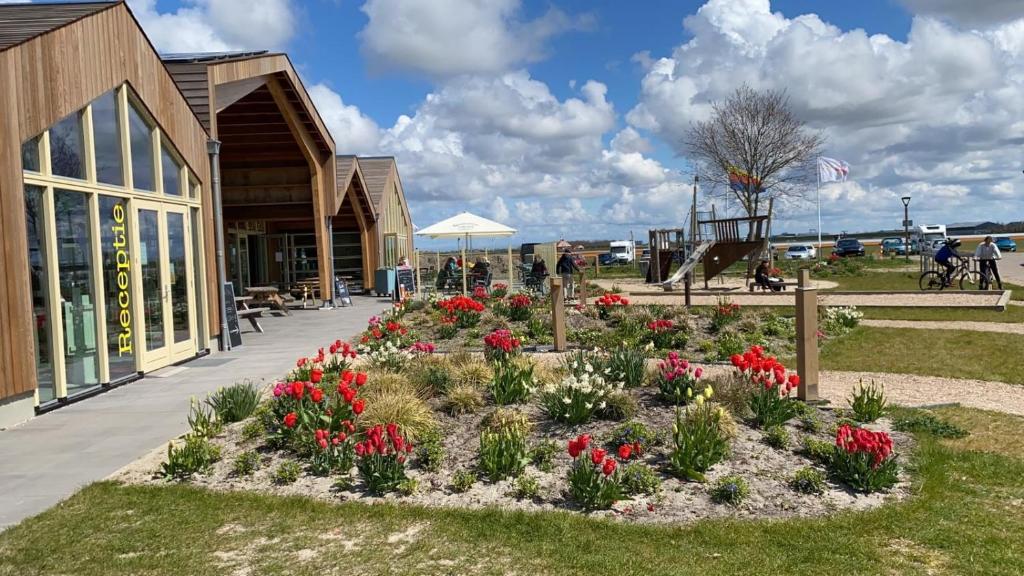 Zahrada ubytování Tiny House in het groen, aan zee met privé Hottub