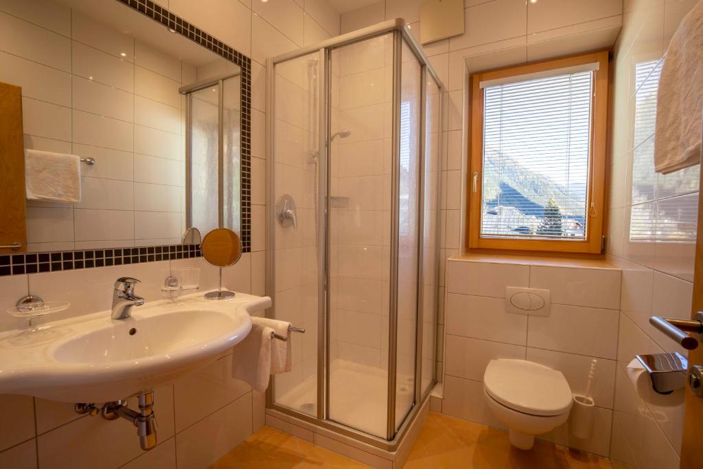 Kúpeľňa v ubytovaní Kirchwirt Appartements