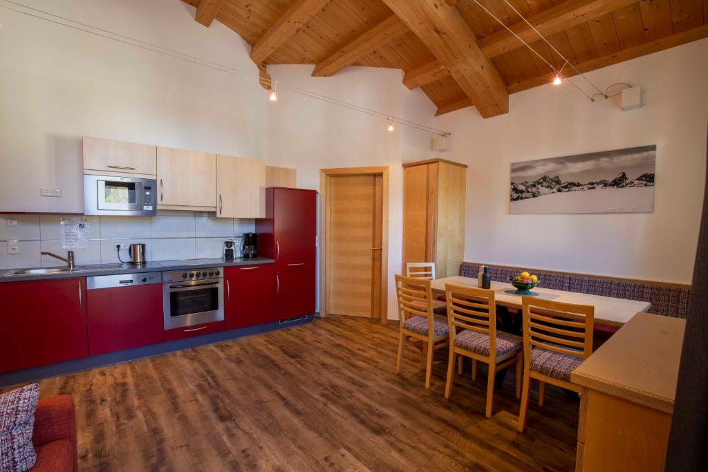 Kuchyňa alebo kuchynka v ubytovaní Kirchwirt Appartements