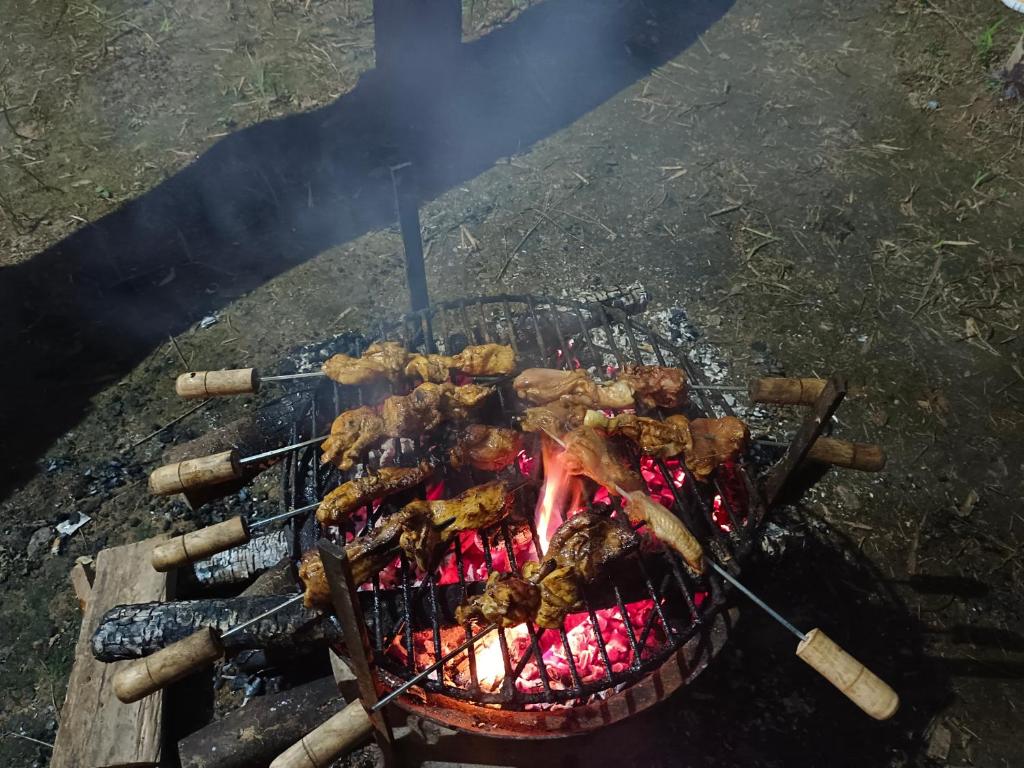Gril dostupný pro hosty v ubytování v soukromí
