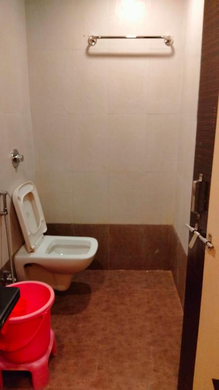 Koupelna v ubytování Hotel Nisarg