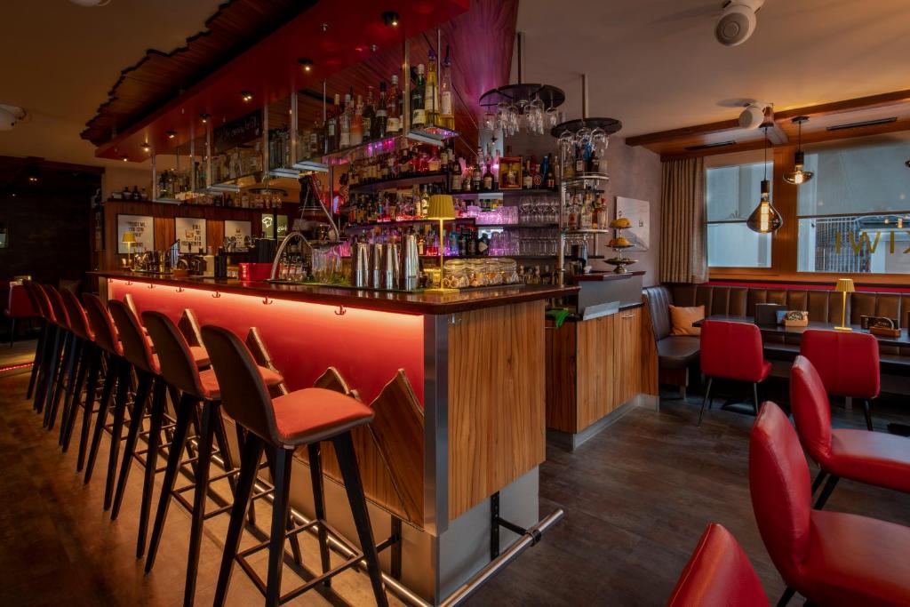 Lounge alebo bar v ubytovaní Kirchwirt Appartements