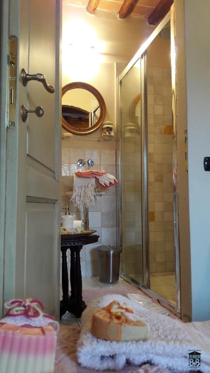 Łazienka w obiekcie B&B il Fienile di Scarperia